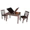 International Concepts Rectangle Table with 2 Mission Juvenile Chairs, 24 in W, 33.1 in L, 22.2 in H, Wood, Rich Mocha K15-JT2532L-263-2 - alternate 2